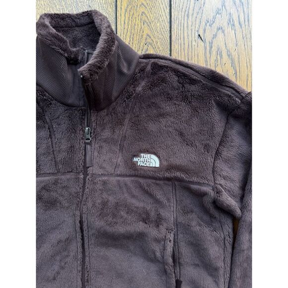 The North Face Women’s Luxe Osito Full Zip Jacket Brown XL NWT - Picture 4 of 8